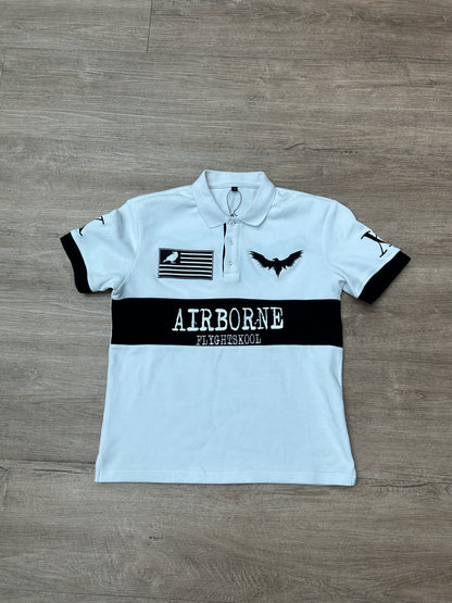 "Airborne Flyghtskool" Polo